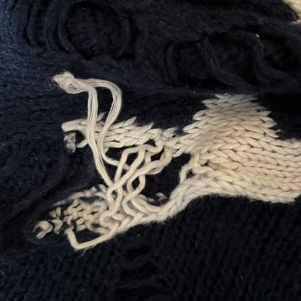 Wildfox Couture White Label Lennon Seeing Stars - in Vintage Dark Navy size sm - Picture 11 of 11